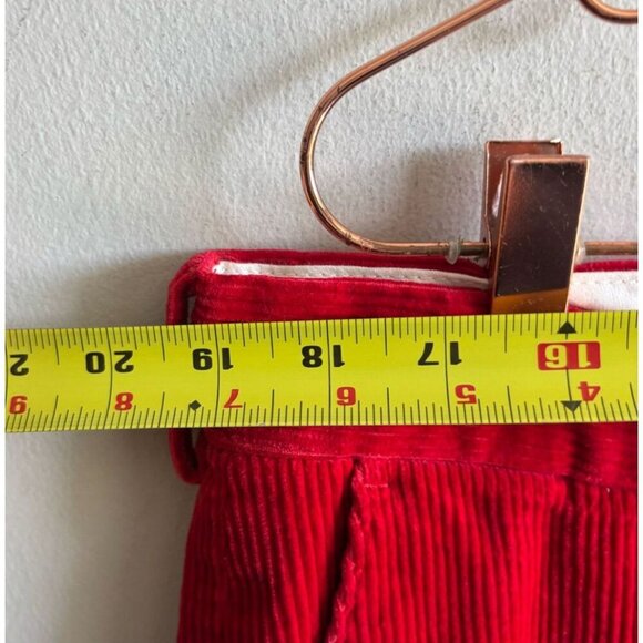 Polo By Ralph Lauren Mens Corduroy Straight Leg Pants Red Size 36/32 - Picture 3 of 10